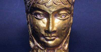 Caesar’s bust and an ancient Iranian gold cup