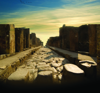 Evening in Pompeii, image by Jennifer Stephens