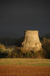 Sophie Hay_Italy_Otricoli_Mausoleum in a storm_taken Nov 2012