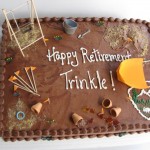 Trinkle's Retirement Cake