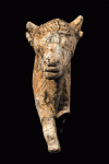 Bison sculpted from mammoth ivory. About 20,000 years old, it was found at Zaraysk, Russia. Image: Zaraysk Kremlin Museum, Zaraysk, Russia