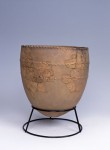 An Incipient Jomon pot from Kubodera-minami, Niigata Prefecture, Japan ca. 15,000 years old. Photo: courtesy of Tokamchi City Museum.