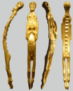 Emas perempuan figurinesmall